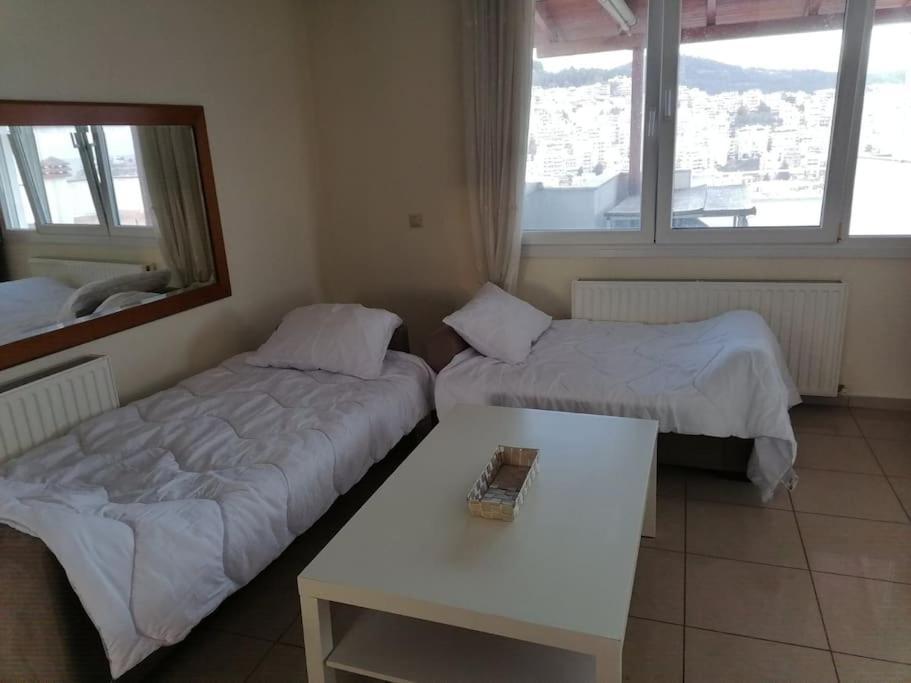 카발라 Finas Penthouse,Private Terrace,Great View,Mins From Sea 아파트 외부 사진