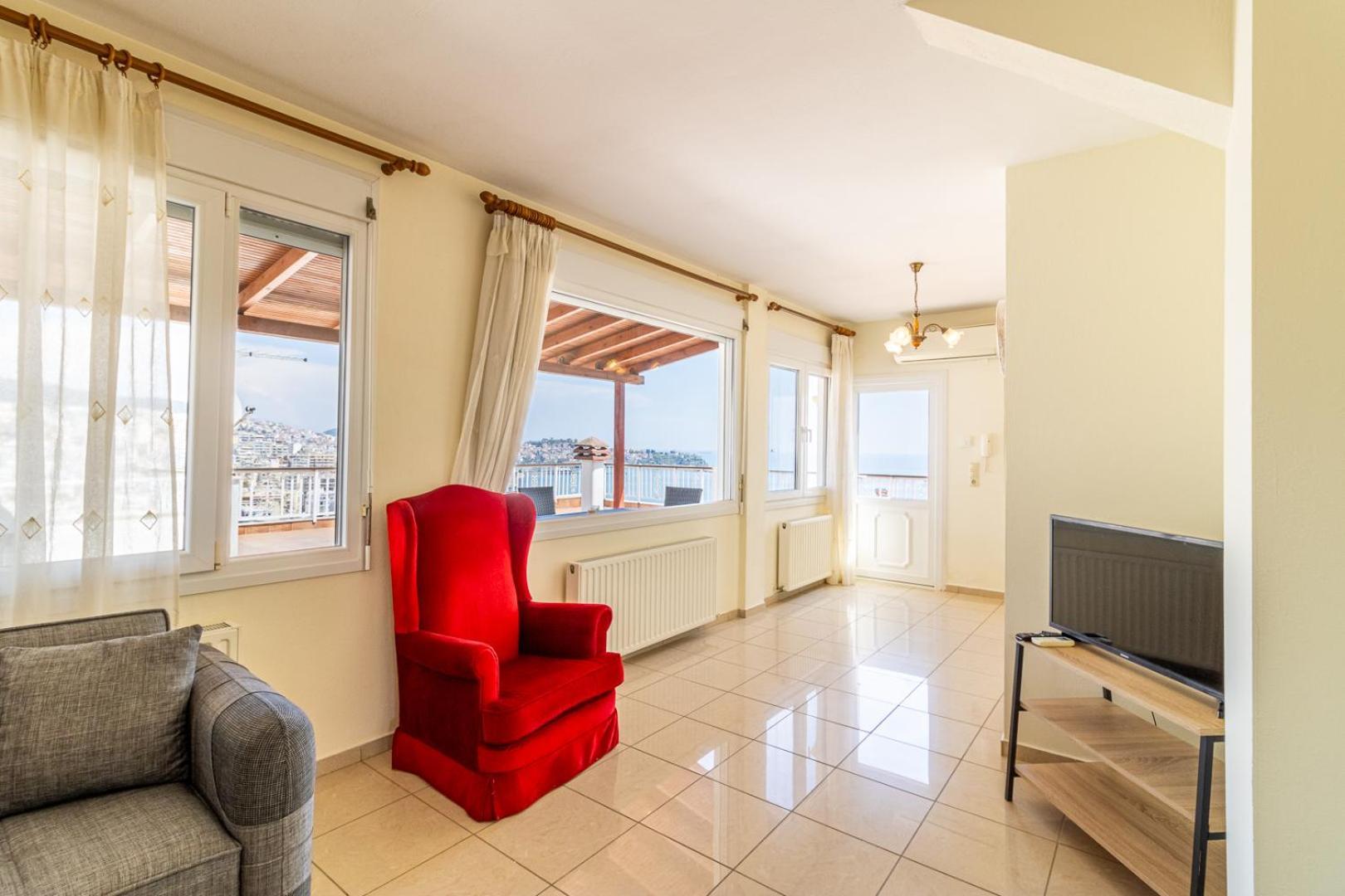 카발라 Finas Penthouse,Private Terrace,Great View,Mins From Sea 아파트 외부 사진